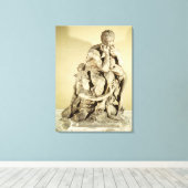 Ugolino en zijn Sons Canvas Afdruk (Insitu (Houten vloer))