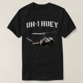 Uh1 Huey Helikopter 1 T-shirt (Design voorkant)