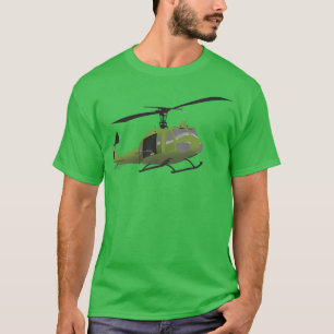 UH1 Huey Helikopter Pilot T-shirt