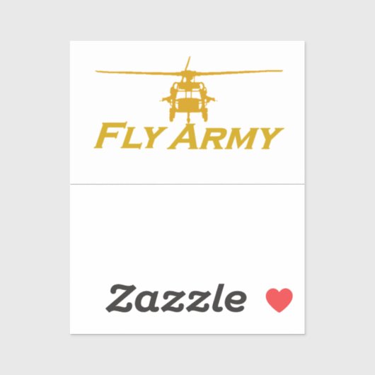 UH60 Blackhawk Frontal Clear Decal, 4 x 2,5 inch Sticker (Vel)