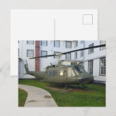 UH-1 Huey-helikopter Briefkaart (Voorkant / Achterkant)