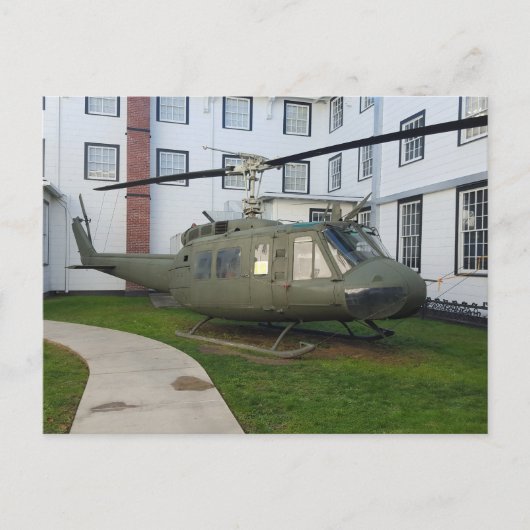 UH-1 Huey-helikopter Briefkaart (Voorkant)