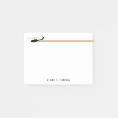 UH-1 Huey Helikopter Gestreept Aanpassen Notitiebl Post-it® Notes (Voorkant)