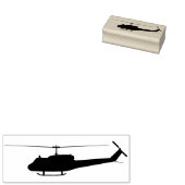UH-1 Huey Helikopter Rubber Stamp Rubberstempel (Gestempeld)