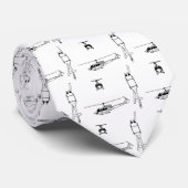 UH-1 Huey Stropdas (Opgerold)