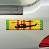 UH-1 Huey VSM Ribbon Bumpersticker (Op auto)