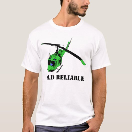 UH-1 Oude betrouwbaar T-shirt (Voorkant)