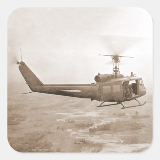 UH-1 Slick over Nam sticker (Voorkant)