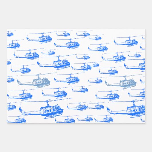 UH-1H-helikopter Inpakpapier Vel (Voorkant 3)