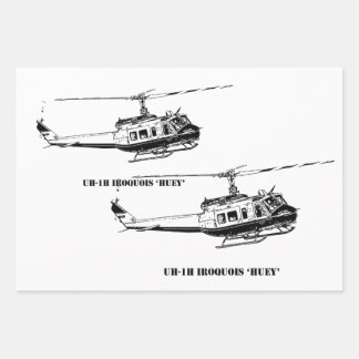 UH-1H-helikopter Inpakpapier Vel