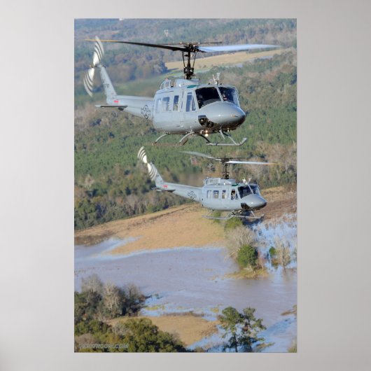 UH-1H Iroquois Poster (Voorkant)