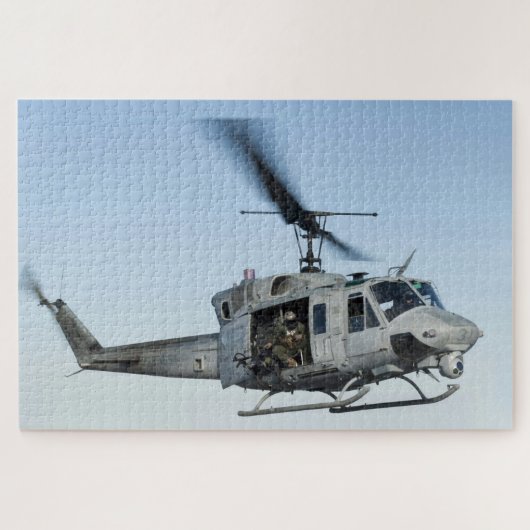 UH-1N Huey Helicopter Marine Medium Tiltrotor Legpuzzel (Horizontaal)