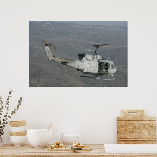 UH-1N Huey Poster (Keuken)