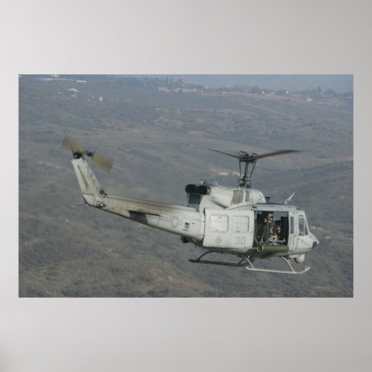 UH-1N Huey Poster (Voorkant)