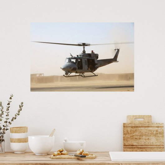 UH-1N Huey Poster (Keuken)