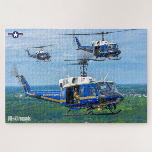 UH-1N IROQUOIS (20x30 INCH) Jigzaag Puzzle Legpuzzel (Horizontaal)