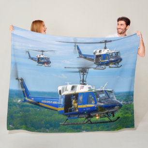 UH-1N IROQUOIS FLEECE DEKEN