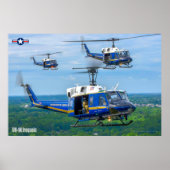 UH-1N IROQUOIS POSTER (Voorkant)