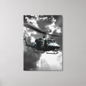 UH-1N Twin Huey Canvas Afdruk (Voorkant)
