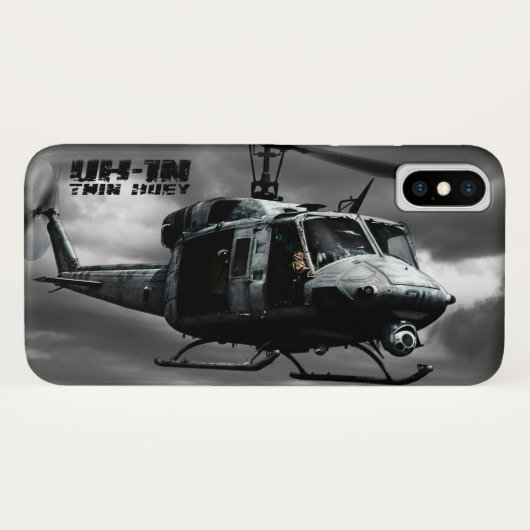 UH-1N Twin Huey Case-Mate iPhone Case (Achterkant (horizontaal))