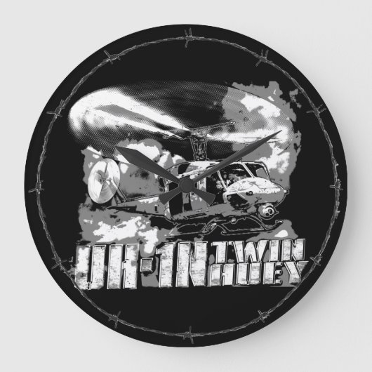 UH-1N Twin Huey Grote Klok (Voorkant)