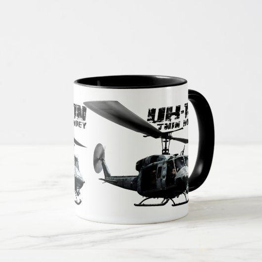 UH-1N Twin Huey Mok (Voorkant rechts)