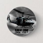 UH-1N Twin Huey Ronde Button 5,7 Cm (Voorkant)