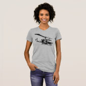 UH-1N Twin Huey T-shirt (Voorkant volledig)
