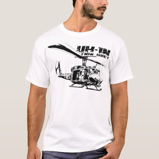 UH-1N Twin Huey T-shirt (Voorkant)