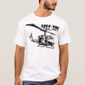 UH-1N Twin Huey T-shirt (Voorkant)