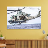 UH-1Y VENOM 40x60 Canvas Afdruk (Insitu (Woonkamer))