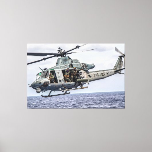 UH-1Y VENOM 40x60 Canvas Afdruk (Voorkant)