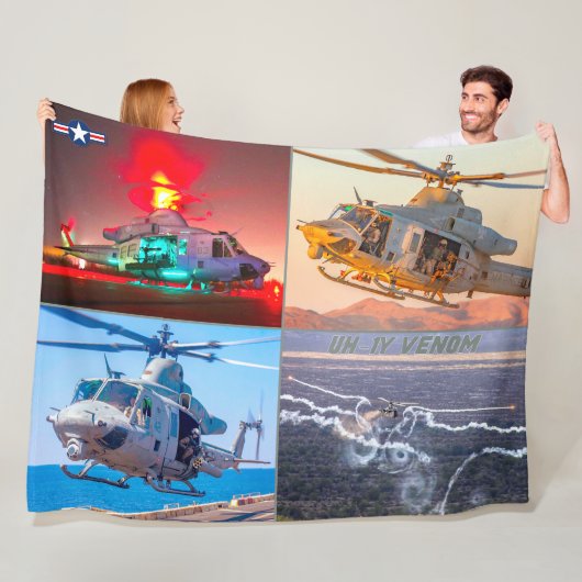 UH-1Y VENOM FLEECE DEKEN (In situ)