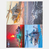 UH-1Y VENOM FLEECE DEKEN (Voorkant)