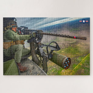 UH-1Y VENOM GUNNER (20x30 INCH) Legpuzzel