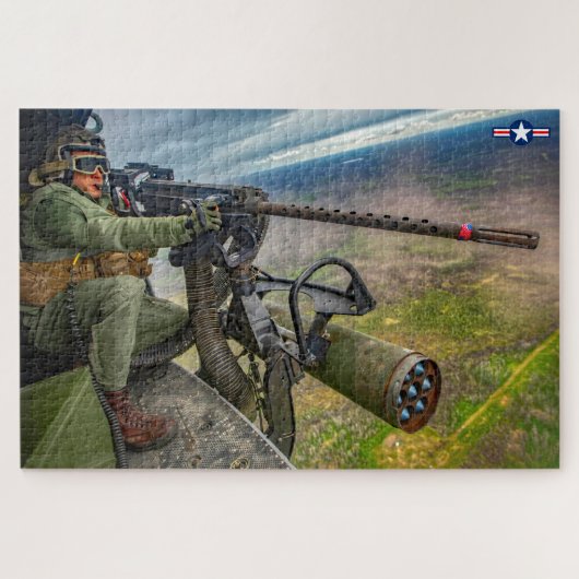 UH-1Y VENOM GUNNER (20x30 INCH) Legpuzzel (Horizontaal)