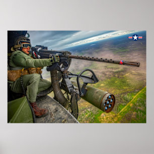 UH-1Y VENOM GUNNER POSTER