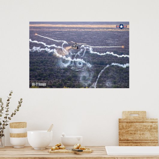 UH-1Y VENOM POSTER (Keuken)
