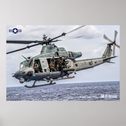 UH-1Y VENOM POSTER (Voorkant)