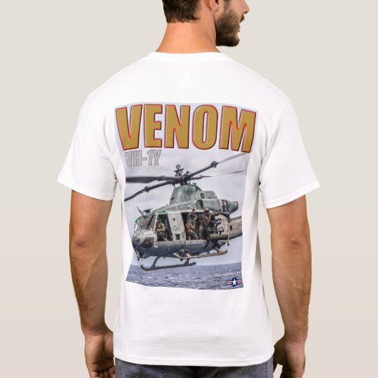 UH-1Y VENOM T-SHIRT (Achterkant)