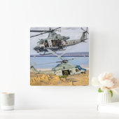 UH-1Y VENOM VIERKANTE KLOK (Huis)