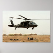 UH-60 Black Hawk Helicopter Poster (Voorkant)