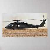 UH-60 Black Hawk Helicopter Poster (Voorkant)