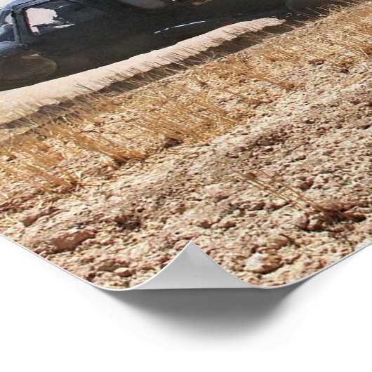 UH-60 Black Hawk Helicopter Poster (Hoek)