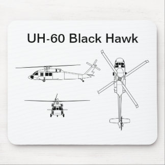 UH-60 Black Hawk Muismat