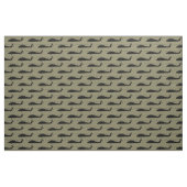 UH-60 BlackHawk Helicopter Black Silhouette Stof (Fat Quarter)