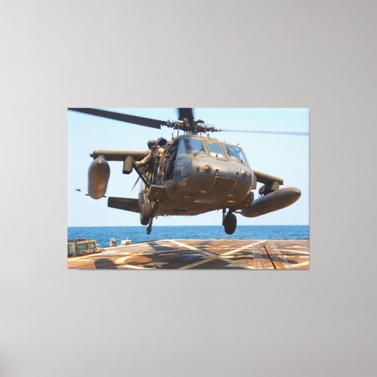 UH-60 M BLACKHAWK 40 x 60 Canvas Afdruk (Voorkant)