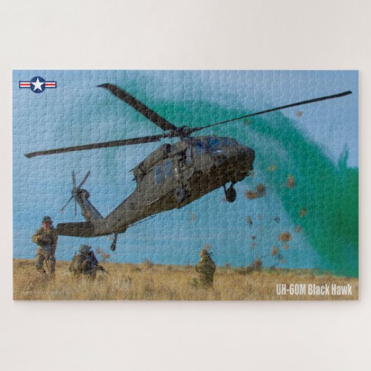 UH-60 M ZWARTE HAWK (20 x 30 INCH) Legpuzzel (Horizontaal)