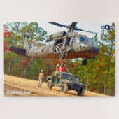 UH-60 M ZWARTE HAWK (20 x 30 INCH) Legpuzzel (Horizontaal)