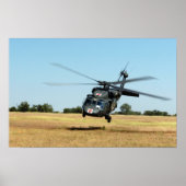 UH-60A Black Hawk Helicopter Poster (Voorkant)